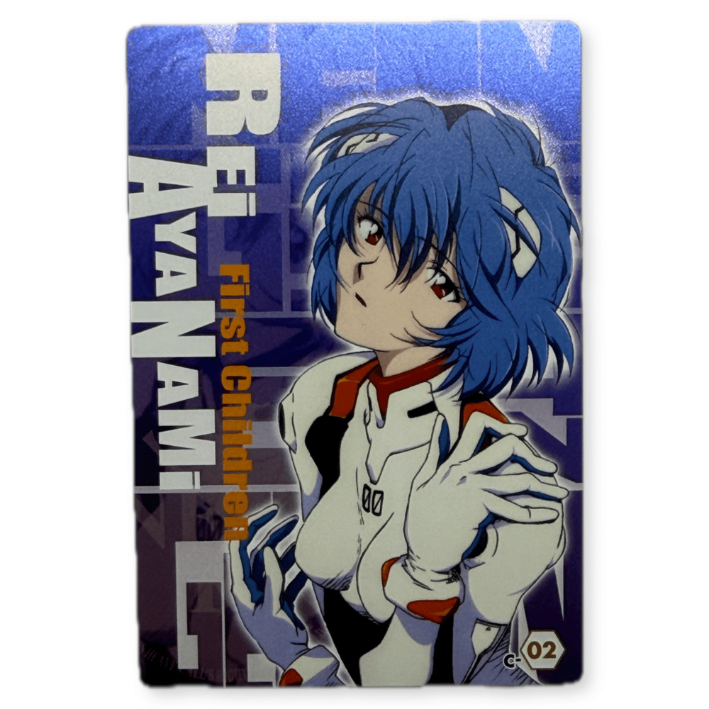 Neon Genesis Evangelion Rei Ayanami Bandai 2009 Character Card C-02